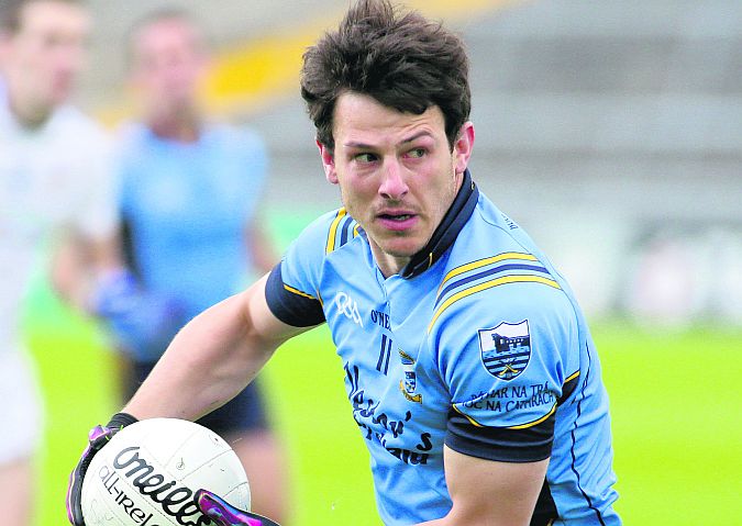 County player Sean Armstrong who scored two vital goals in their championship win over Kilconly at Kenny Park on Saturday.