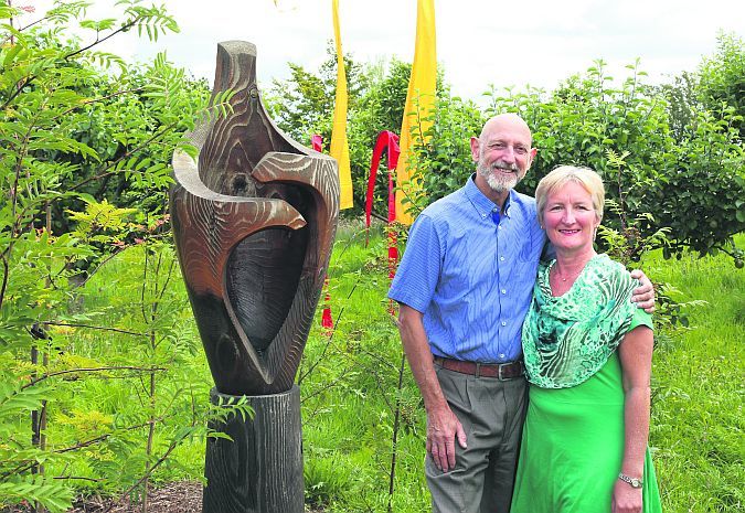 Claire Haugh and Michael Blake, local organisers of the Global Inspiration Conference.