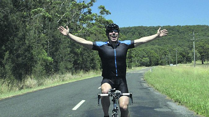 On your bike....John Bishop covers Australia.