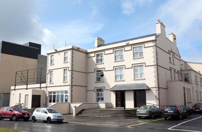 The former Eglinto Hotel in Salthill: home to asylum seekers.