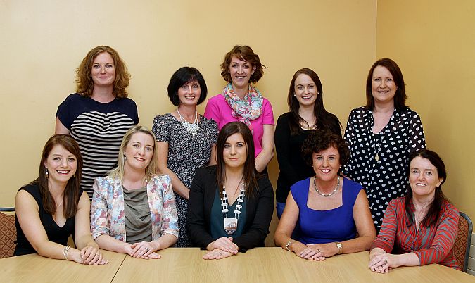 Members of CIPD Western Region Committee (back – from left) Mary Ann McDonagh, Lesley Murray, Michelle Hand, Celine McGuigan and Clair Donnellan, with (front) Clara Corless, Goda Faherty, Gail Quinn, Geraldine Grady and Pauline O’Dwyer.