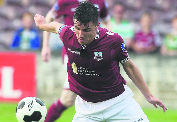 Enda Curran who has recovered from injury in time for tonight's visit of Waterford United. Photo: Joe O’Shaughnessy.