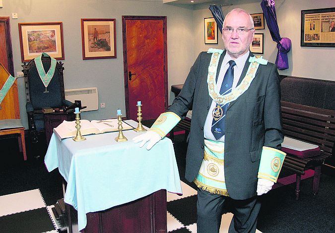 Lodge 14 Galway was formed in 1733 and has met continuously since then.