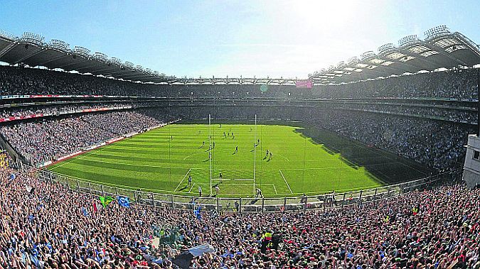 Croke Park on All-Ireland final day . . . one of the great experiences of September.