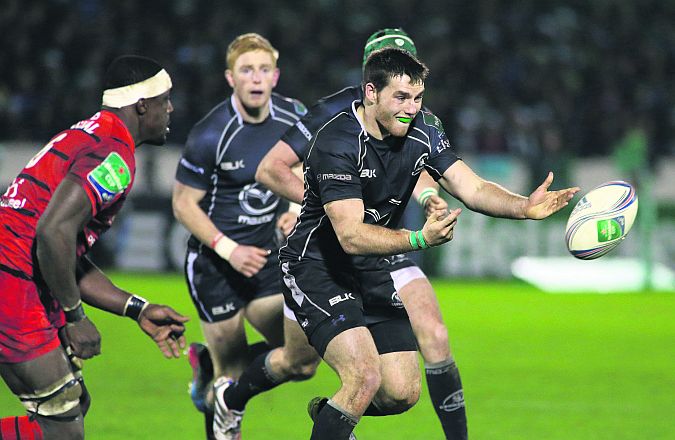 Connacht's Jake Heenan who has been ruled out for several months after suffering a recurrence of a shoulder injury