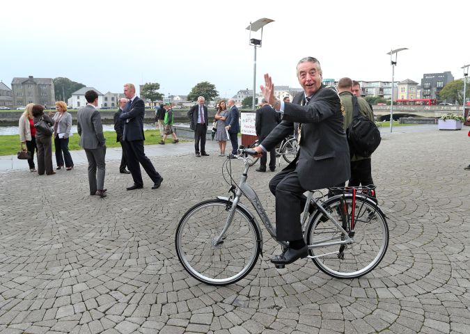 Councillor Padraig Conneely: at loggerheads with cyclists.