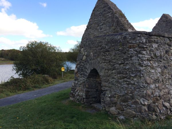 The scenic area on the bank of the River Corrib where junkies have been frequenting.