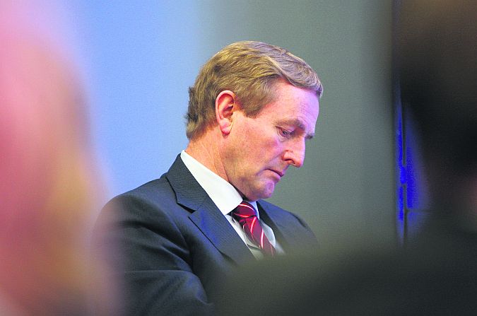 Taoiseach Enda Kenny at the opening of the Croi Heart and Stroke Centre.