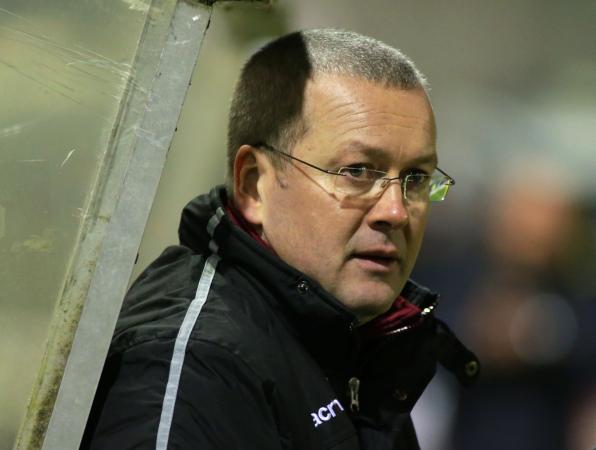 Galway FC manager Tommy Dunne.