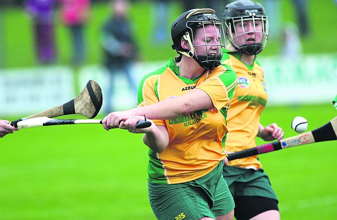 Cathy Bowes provided good link play between midfield and the half-forward line for Mullagh.
