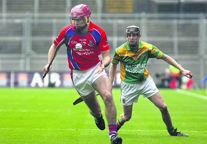 St. Thomas' James Regan who scored two vital points in their relegation play-off win over Liam Mellows in Clarinbridge last Sunday.