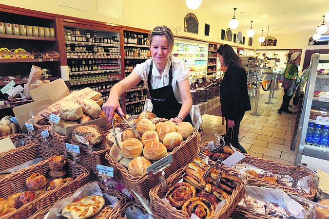 Natalie McCambridge, main organiser of the Christmas Food and Wine Fair.“You try and help people get a foot in the door, and sometimes people will leave us when they get bigger. We try to stay with artisan products,” she says. Photos: Joe O'Shaughnessy.