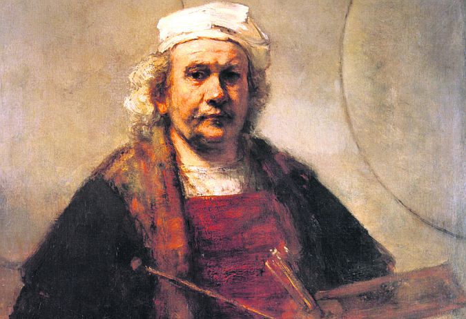 One of Rembrandt's many self-portraits.