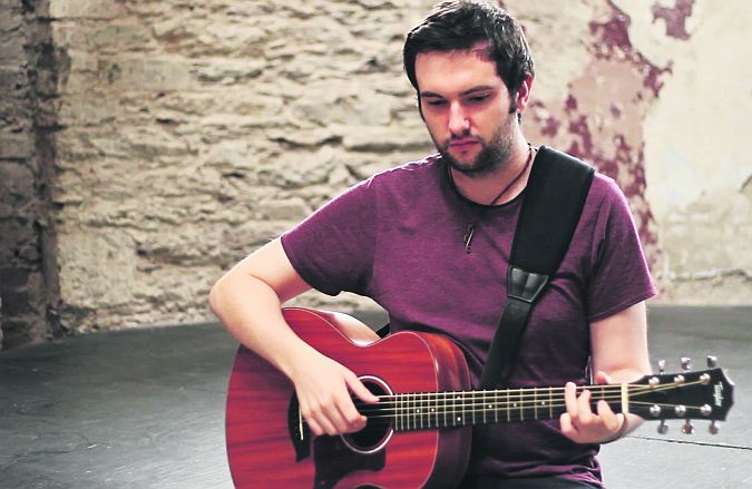 Singer-songwriter Brian Casey who will be accompanied by drummer Andrew O’Sullivan when he plays Monroe's this Friday night.