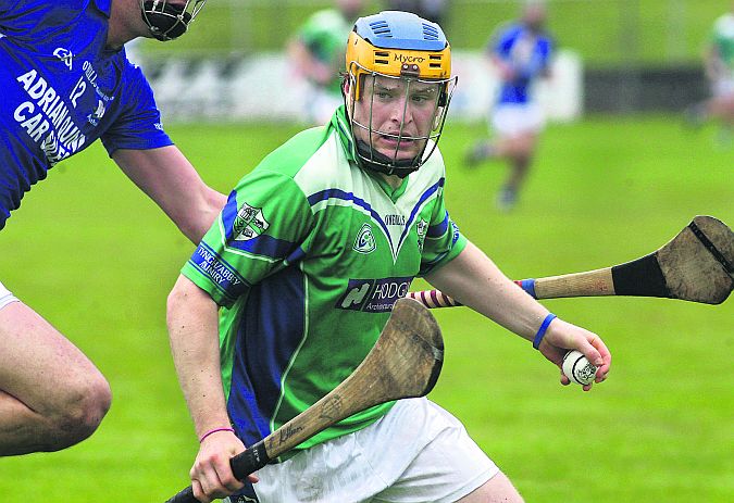 Tynagh/Abbey-Duiniry's Paul Killeen and Athenry goalkeeper Enda Gannon who will be key figures for their respective teams in Sunday's County U-21 A hurling final.