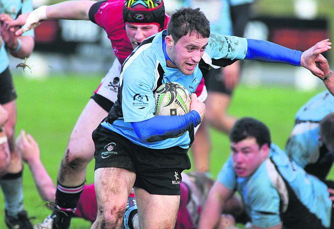 Monivea's Caolin Blade who produced a sparkling performance at scrum half in Connacht's terrific European Challenge Cup victory over Bayonne last Saturday.
