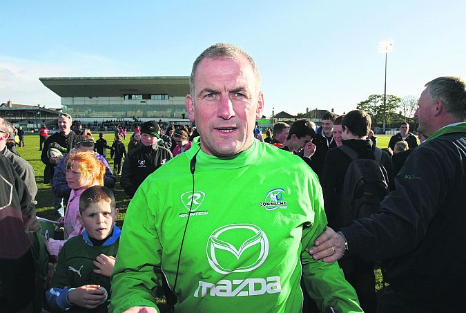 Former Head Coach and long serving player Eric Elwood who has been appointed Connacht Domestic Rugby Manager.