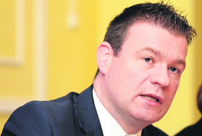 Minister Alan Kelly...not a man to mince his words.