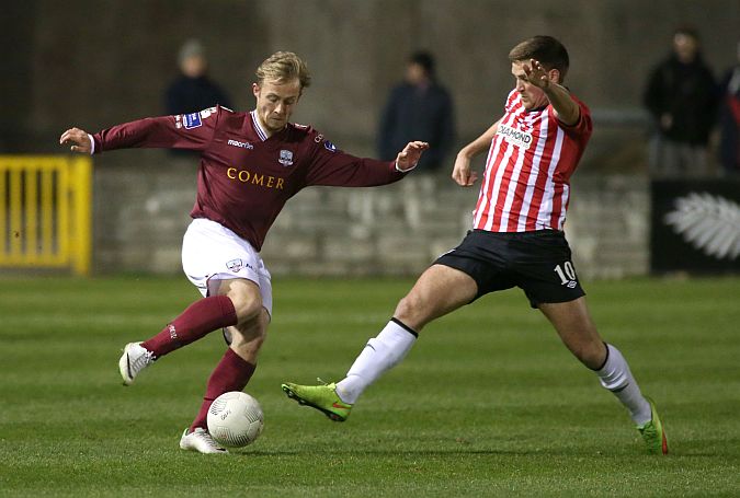 David O'Leary has been ruled out of Galway United's trip to Dalymount Park tonight. Photo: Joe O'Shaughnessy.