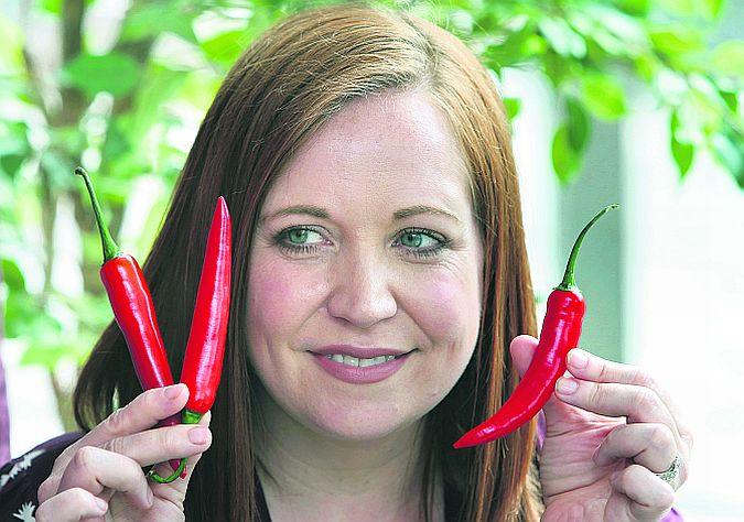 Nicola Lavin, whose Chilli Challenge idea for creating awareness of ME, is set to go global. “It is extreme exhaustion,” she says of how it affected her. “You have no energy to feed yourself, you can’t stand up, you can’t brush your teeth. You are freezing all the time and the muscle pain is constant.” Photo: Joe O'Shaughnessy.