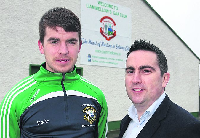 Sean Morrissey, Head Schools Coach (left), and Gordon Crowley, Chairman of the Coaching Development Committee at Liam Mellows GAA Club.