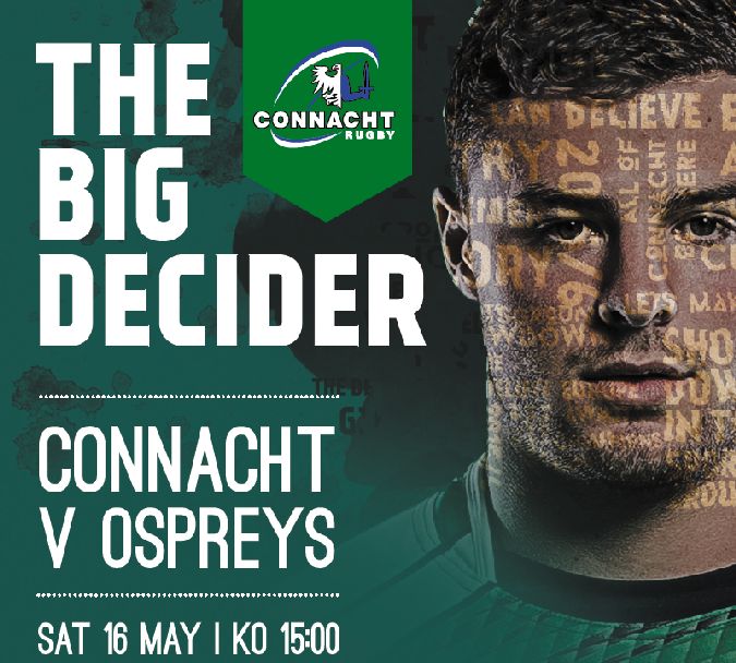 Promotional image for Connacht vs Ospreys