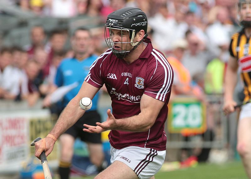 Galway hurling captain David Collins