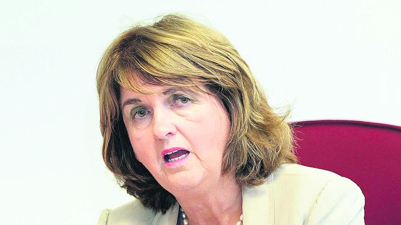 Tanaiste Joan Burton...'marriage of convenience' working better than anticipated.