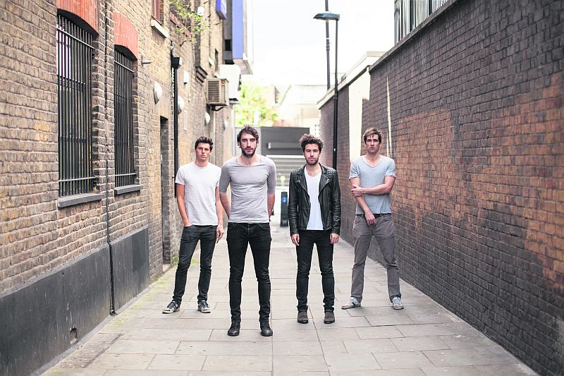 The Coronas, who are now based in London as they work to break into the UK market.