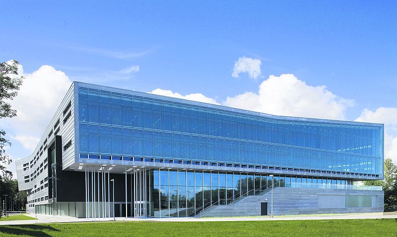 Acclaimed...the new Engineering Building at NUIG.