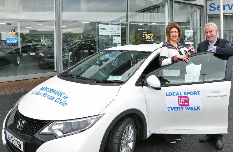 The Connacht Tribune will take on the Honda Challenge in its new Honda Civic