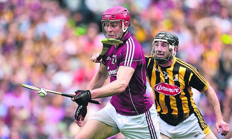 Galway attacker Jonathan Glynn, breaking away from Kilkenny's Conor Fogarty in the Leinster final, will be hoping to make a big impact in Sunday's All-Ireland quarter-final against Cork.