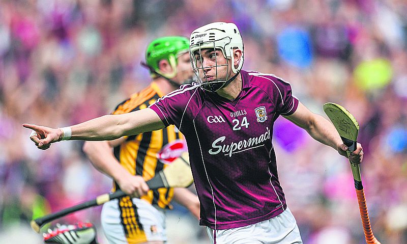 The fit-again Jason flynn who is set to return to the Galway attack for Sunday's All-Ireland quarter-final against Cork at Semple Stadium.