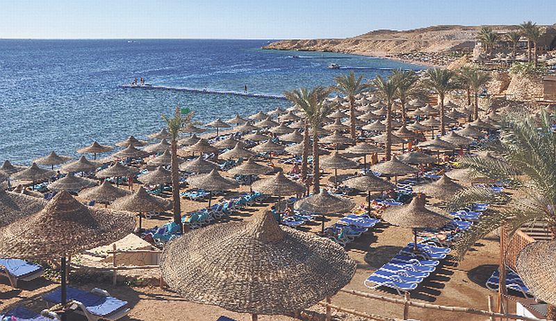 Sun and tranquility....Sharm El Sheikh overlooking the Red Sea.