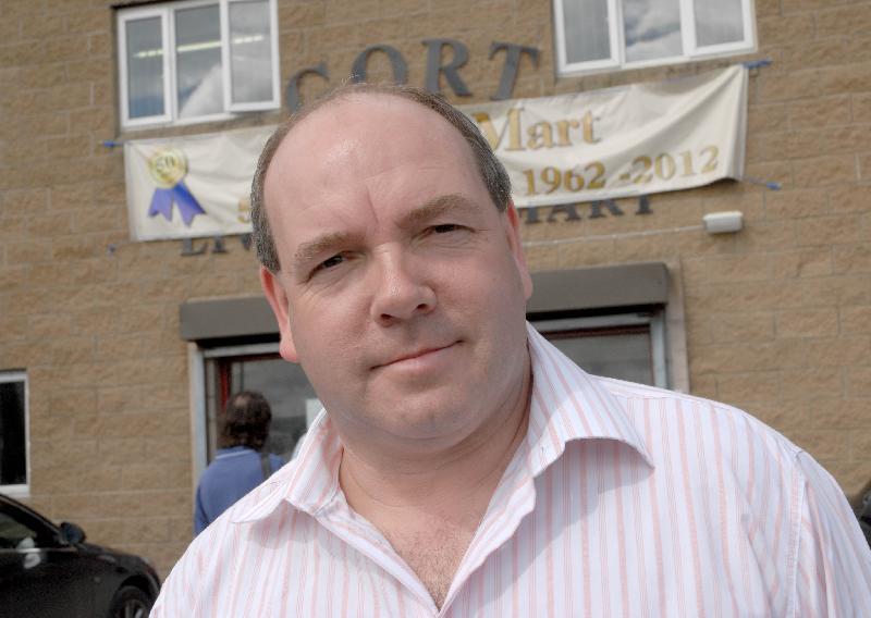 Gerry Finnerty of Gort Mart says dip in cattle trade is due to Galway Races