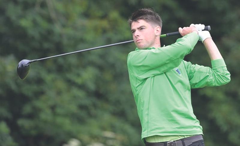 Oughterard Golf Club's Devin Morley who was Ireland's top points scorer at the recent Boys Home Internationals in Wales.