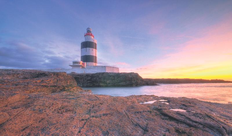 Hook Head lighthouse in Wexford . . . a place, according to the Lonely Planet guide, to visit either 'by hook or by crook'. PHOT0: PAUL HOLMES.