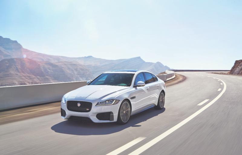 The new Jaguar XF.