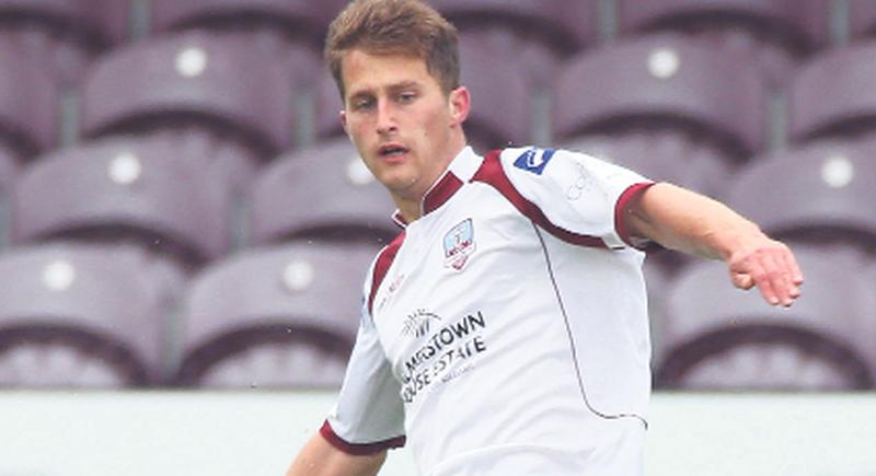 Galway United's Jake Keegan whose goal earned the team a valuable league point against Drogheda United at Eamonn Deacy Park on Monday night.