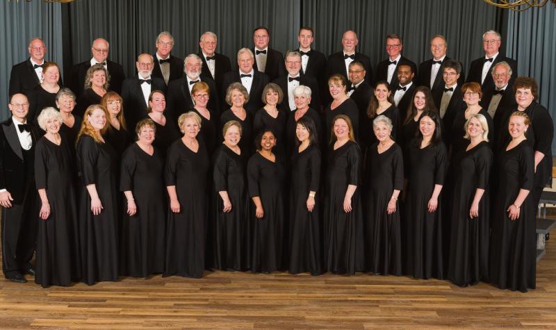 Members of the Boeing choir.