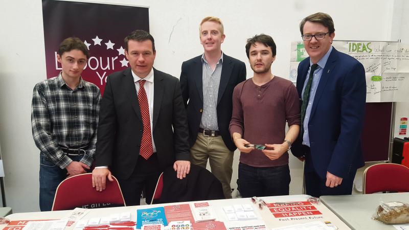 The Labour Party handed out free condoms at Societies Day at NUI Galway recently, presumably in a bid to swell its members.