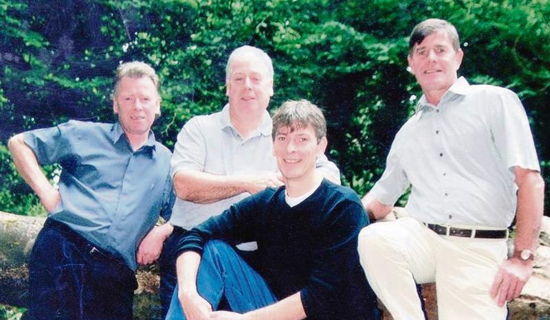 Noel, Matt, Seán and Matt Keane of Citizen Keane who will be playing at the Larry Reynolds Memorial Concert in Ballinasloe next Friday night, September 11.