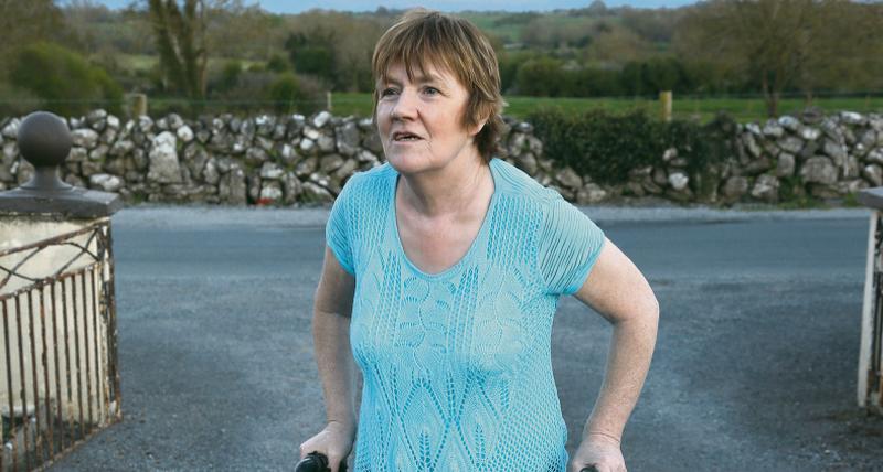 Delight....Rosaleen Rafter at her home in Killeeneen. Photo: Joe O'Shaughnessy.