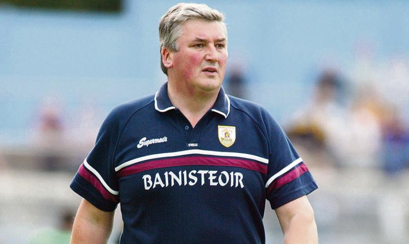 Former Galway Alll-Ireland winning captain Conor Hayes pictured during his time as the county senior team manager.