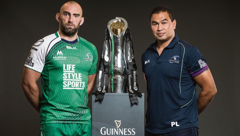 Looking forward to the new Guinness Pro12 campaign are Connacht captain John Muldoon and Head Coach Pat Lam.