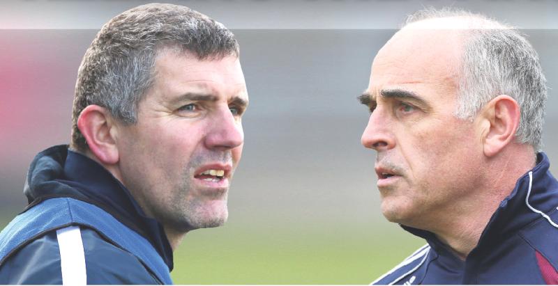 Kevin Walsh and Anthony Cunningham have both been ratified to lead Galway's senior Gaelic football and hurling teams in 2016. Photos: Joe O'Shaughnessy.