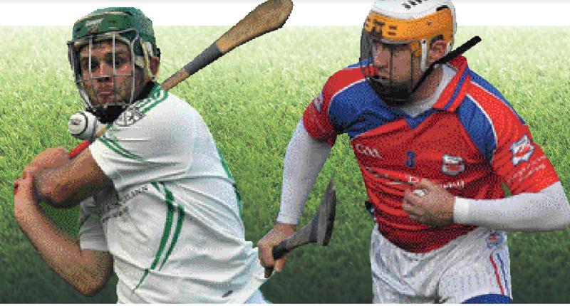 Moycullen's Dan Kelly and Abbeknockmoy's John Culkin in action during their clubs' county semi-final victories last weekend.