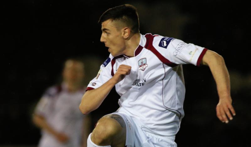 Galway United 's Enda Curran who has recovered from a foot injury and will line out againsd Bray Wanderers in a crucial league tie on Saturday evening.