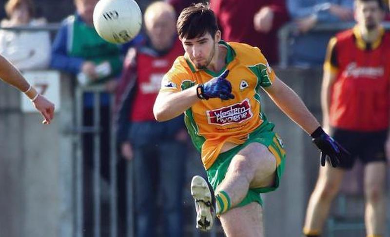 Corofin's in-form attacker Martin Farragher who will be hoping to test the Mohill defence in Sunday's Connacht Club championship clash at Tuam Stadium.