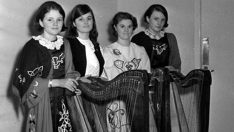 Mary Mongan, Tuam, Una Kelly, Monivea, Mary Fanning, Monivea, and Catherine Ryan, Moylough, were among the prizewinners at Feis Cheoil an Iarthair in Galway in 1969.